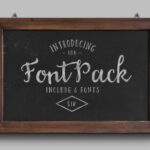 Font Pack Font Poster 1