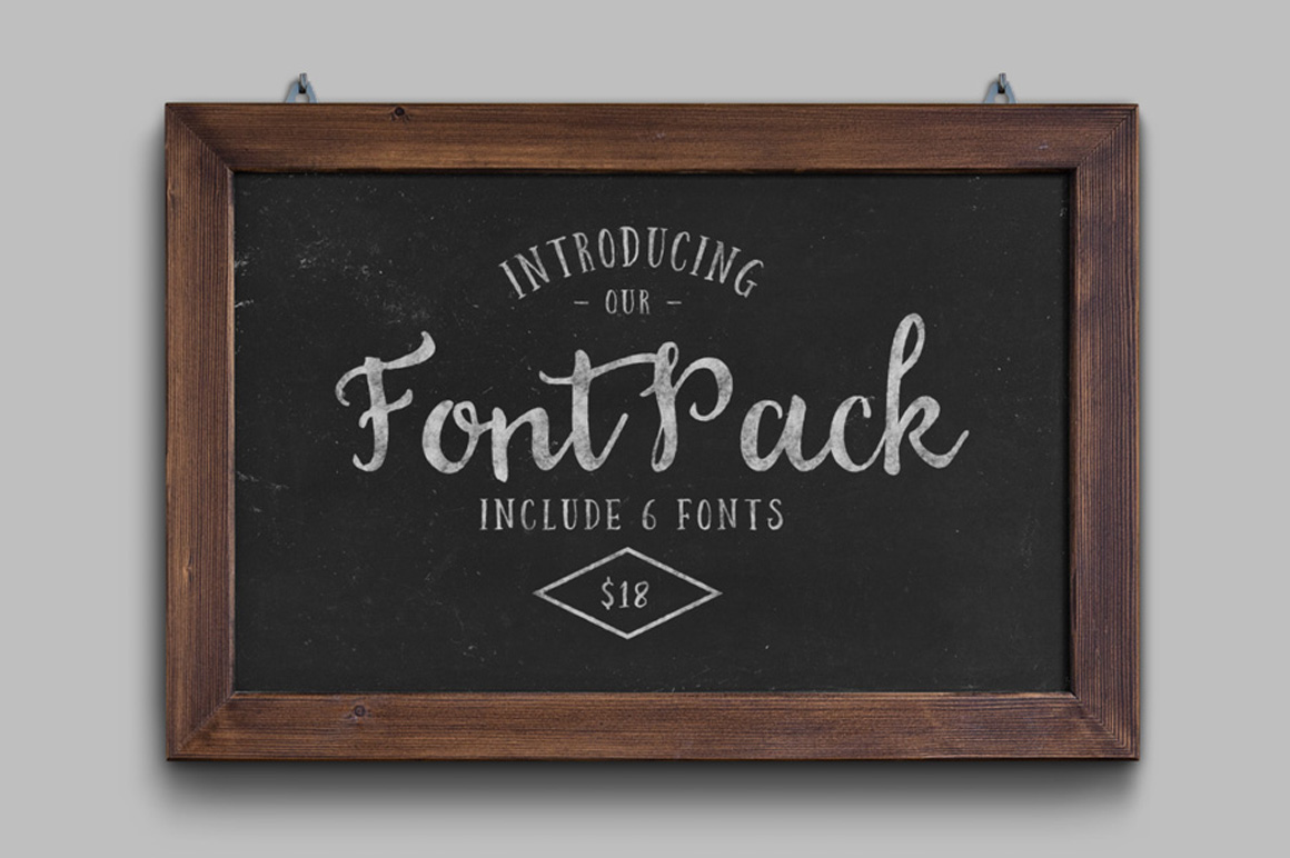 Font Pack Font Poster 1