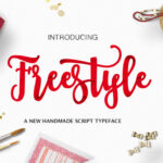 Freestyle Font Poster 1