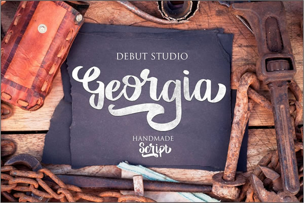 Georgia Font