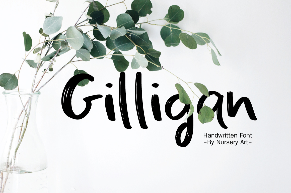 Gilligan Font Poster 1