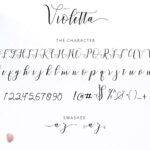 Hello Violetta Font Poster 9