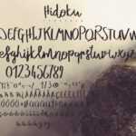 Hidoku Font Poster 5