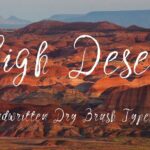 High Desert Font Poster 1