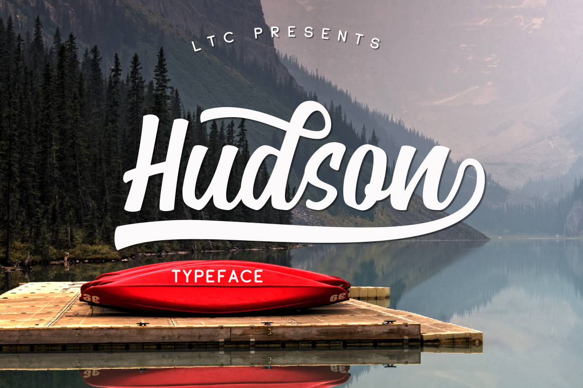 Hudson Font Poster 1