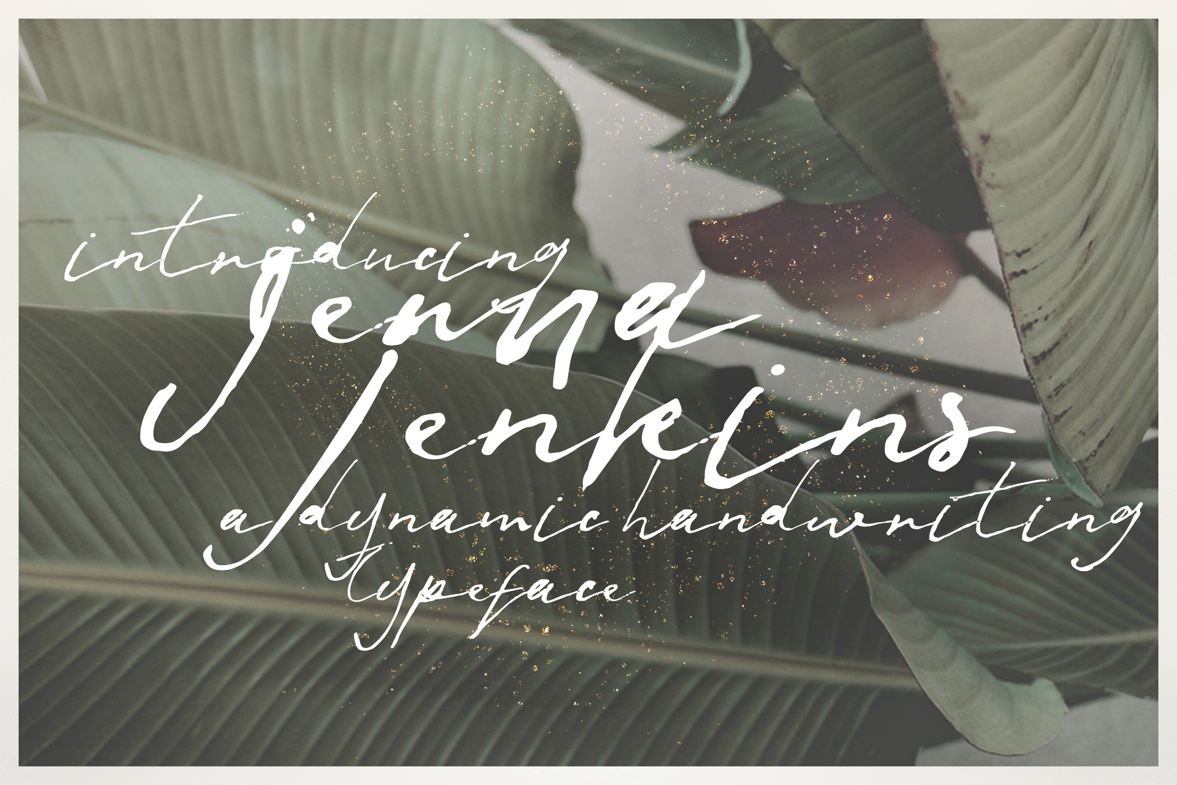 Jenna Jenkins Font Poster 1