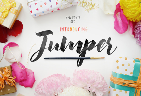 Jumper Font Poster 1