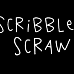 K26 Scribble Scrawl Font Poster 1