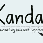 Kanda Font Poster 1