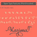 Karima Font Poster 5