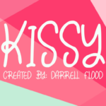 Kissy Font Poster 1