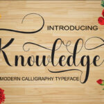 Knowledge Font Poster 1