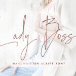 Lady Boss Font Poster 1