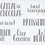 Le Petit Parisien Font Poster 4