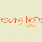 Leaving Notes Font Poster 1