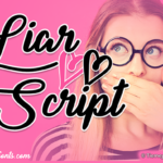 Liar Script Font Poster 1