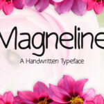 Magneline Font Poster 1