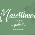 Marettimo Font Poster 2