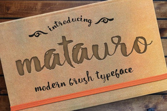 Matauro Font Poster 1