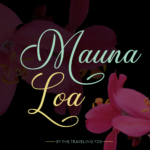 Mauna Loa Font Poster 1