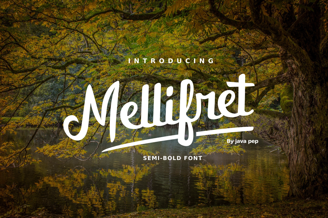 Mellifret Font Poster 1