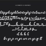 Metal Ink Font Poster 9