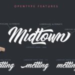 Midtown Script Font Poster 2