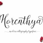 Morenthya Font Poster 1