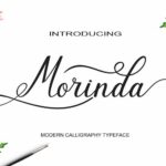 Morinda Font Poster 1