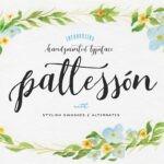 Patteson Font Poster 1