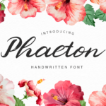 Phaeton Font Poster 1