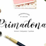 Primadona Font Poster 1