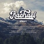 Rachael Font Poster 3