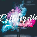 Rallifornia Font Poster 1