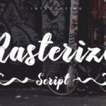 Rasterize Font Poster 1