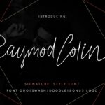 Raymod Colin Font Poster 1