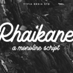 Rhaikane Font Poster 1