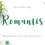 Romantis Font Poster 1