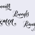 Romantis Momen Font Poster 5