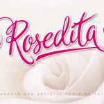 Rosedita Font Poster 1