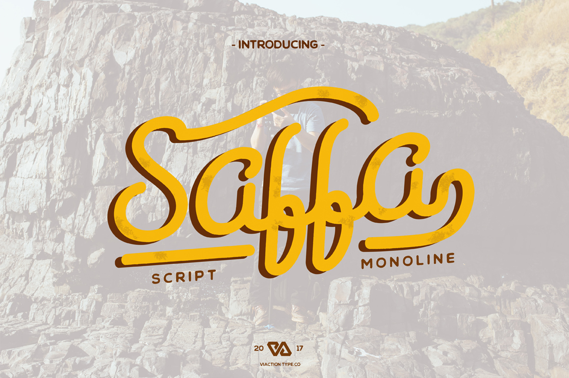 Saffa Font Poster 1