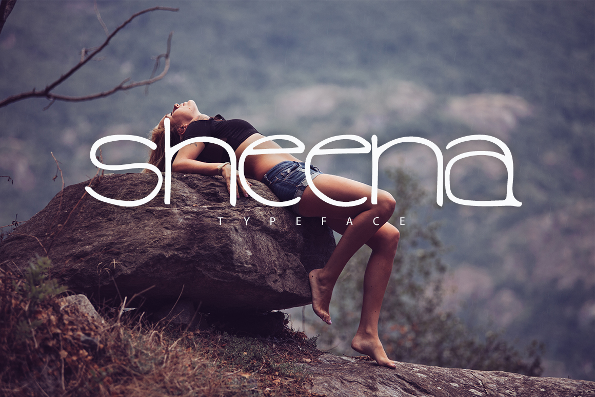 Sheena Font Poster 1