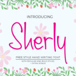 Sherly Font Poster 1