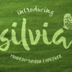 Silvia Font Poster 1