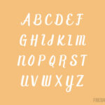 Sourdough Font Poster 3