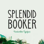 Splendid Booker Font Poster 1