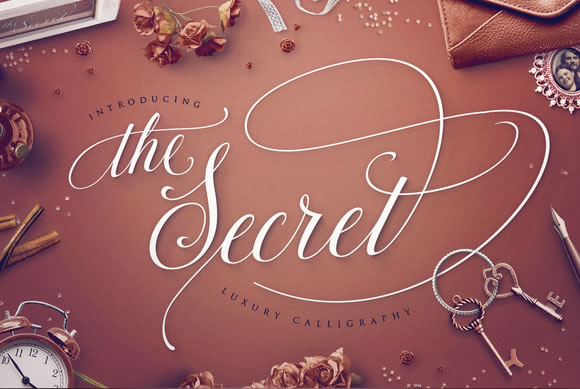 The Secret Font Poster 1