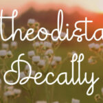 Theodista Decally Font Poster 1