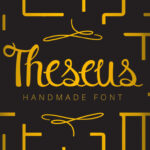 Theseus Font Poster 1