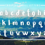 Troupers Font Poster 7